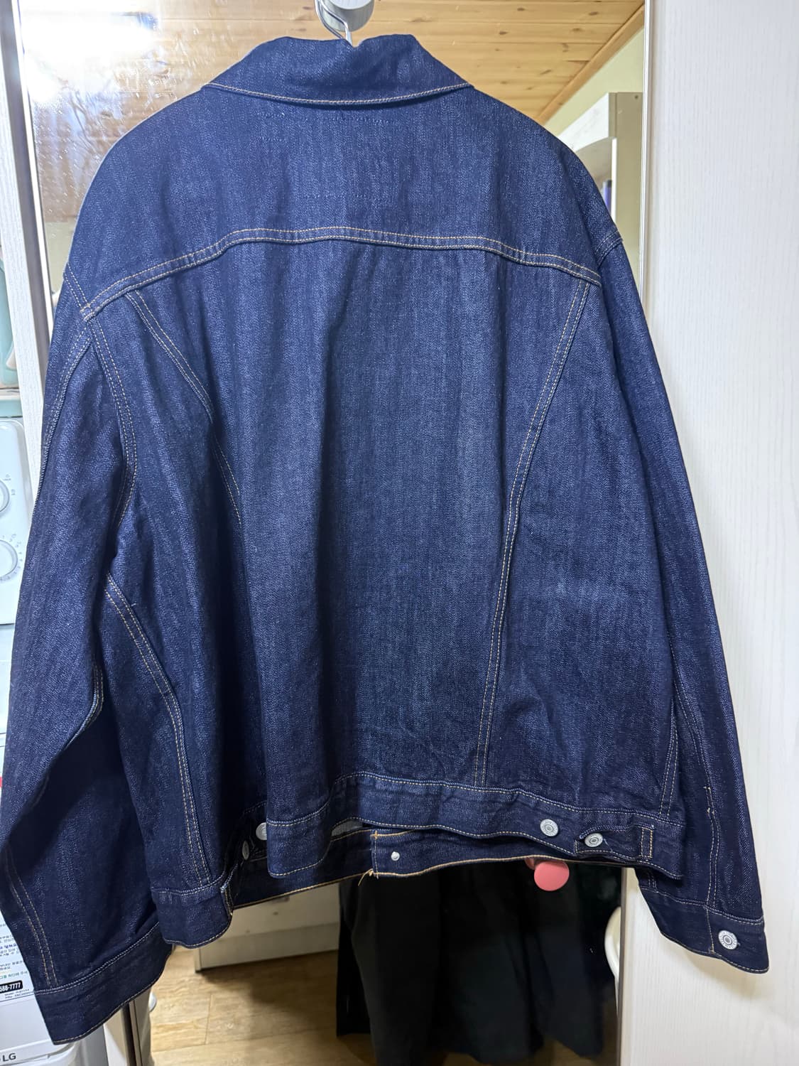 리바이스 블루탭 3세대 데님자켓 XL 판매합니다 상품이미지2
