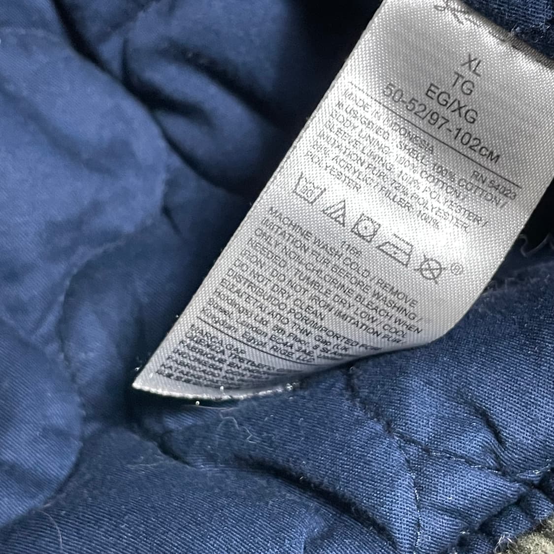 [XL] GAP 갭 빈티지 카키 봄버 자켓 ma1 상품이미지3