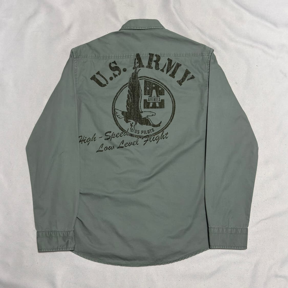 L 아비렉스 LTD USA 밀리터리 셔츠 상품이미지2