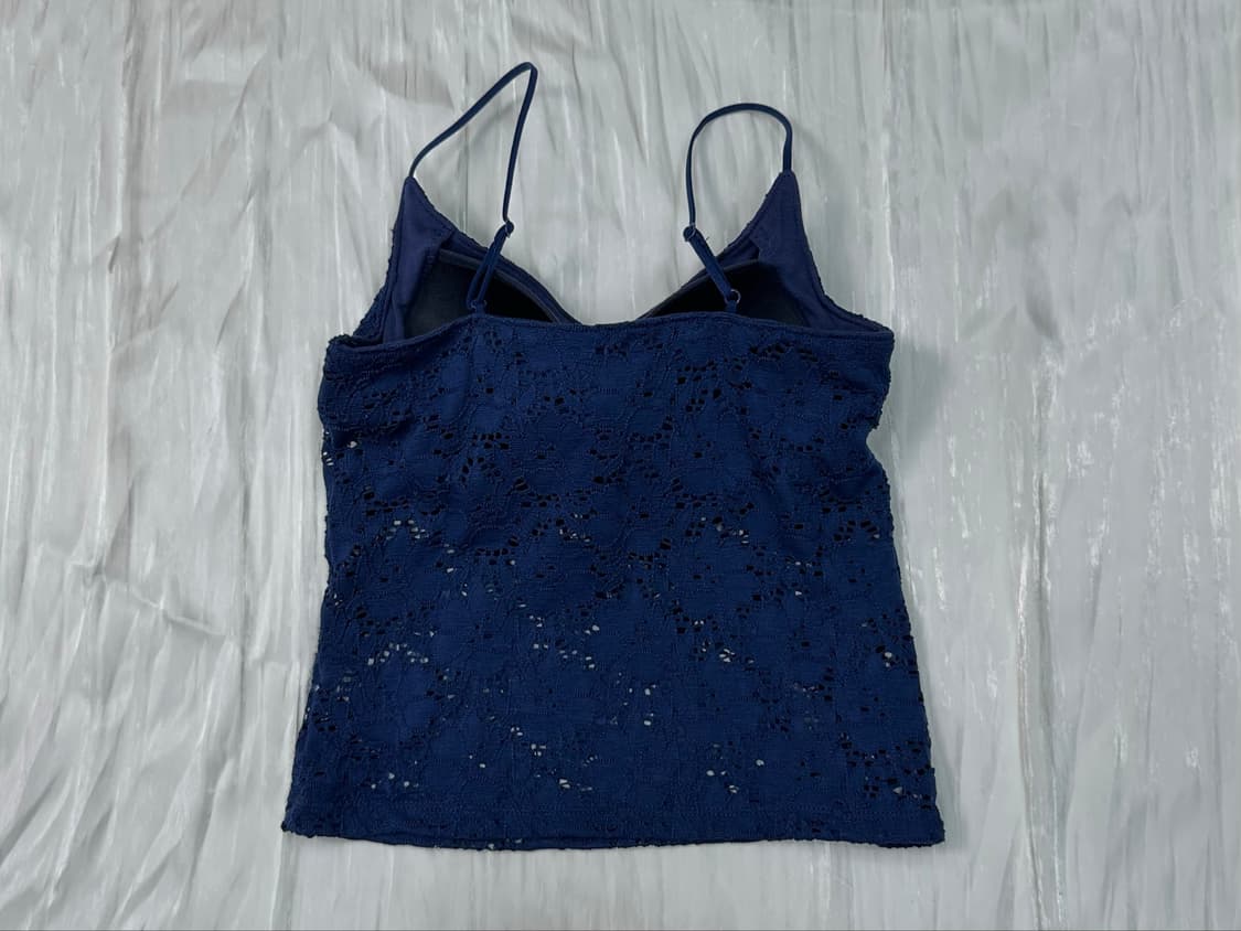 Navy lace sleeveless 상품이미지5