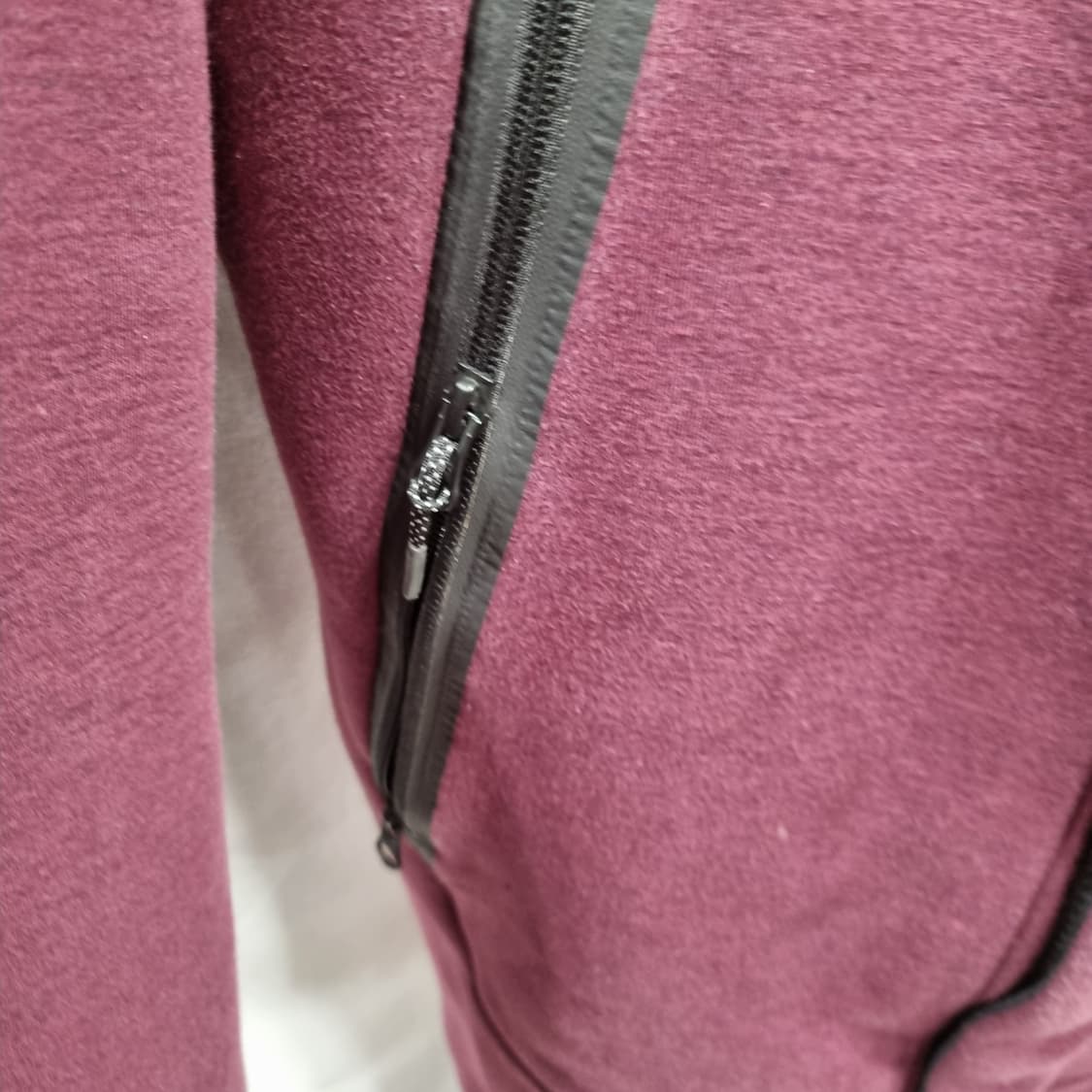 나이키 테크 플리스 롱후드집업 버건디 상품이미지3