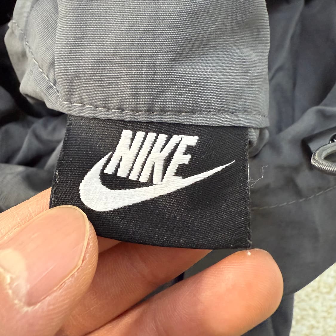 [실측확인] 나이키 로고 아노락(주머니 터짐) 0106T1 상품이미지3