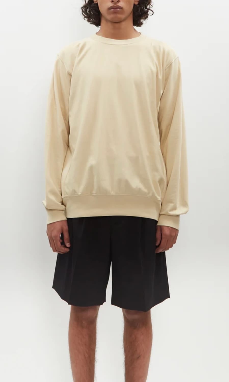 오라리 엘라스틱 하이 게이지 스웻 상품이미지1