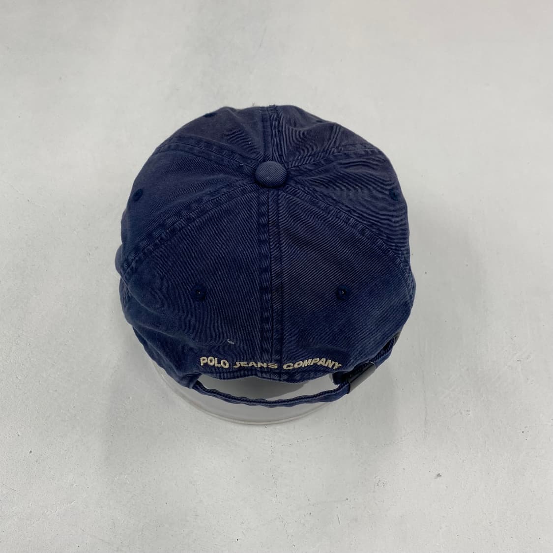 폴로 진스 윙로고 자수 네이비 볼 캡 상품이미지4