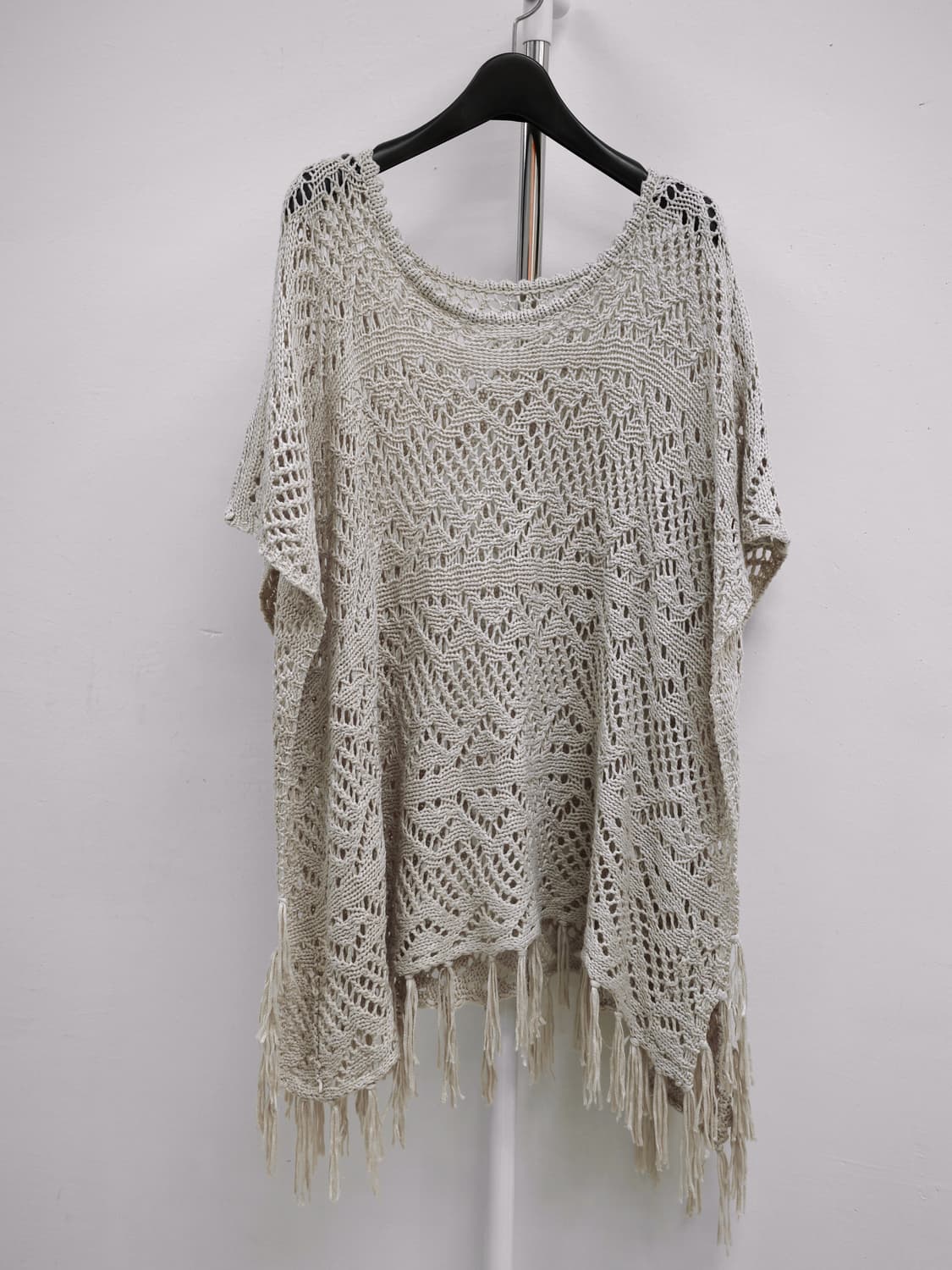 빈티지 히피 크로셰 케이프 판쵸 망토 상품이미지6