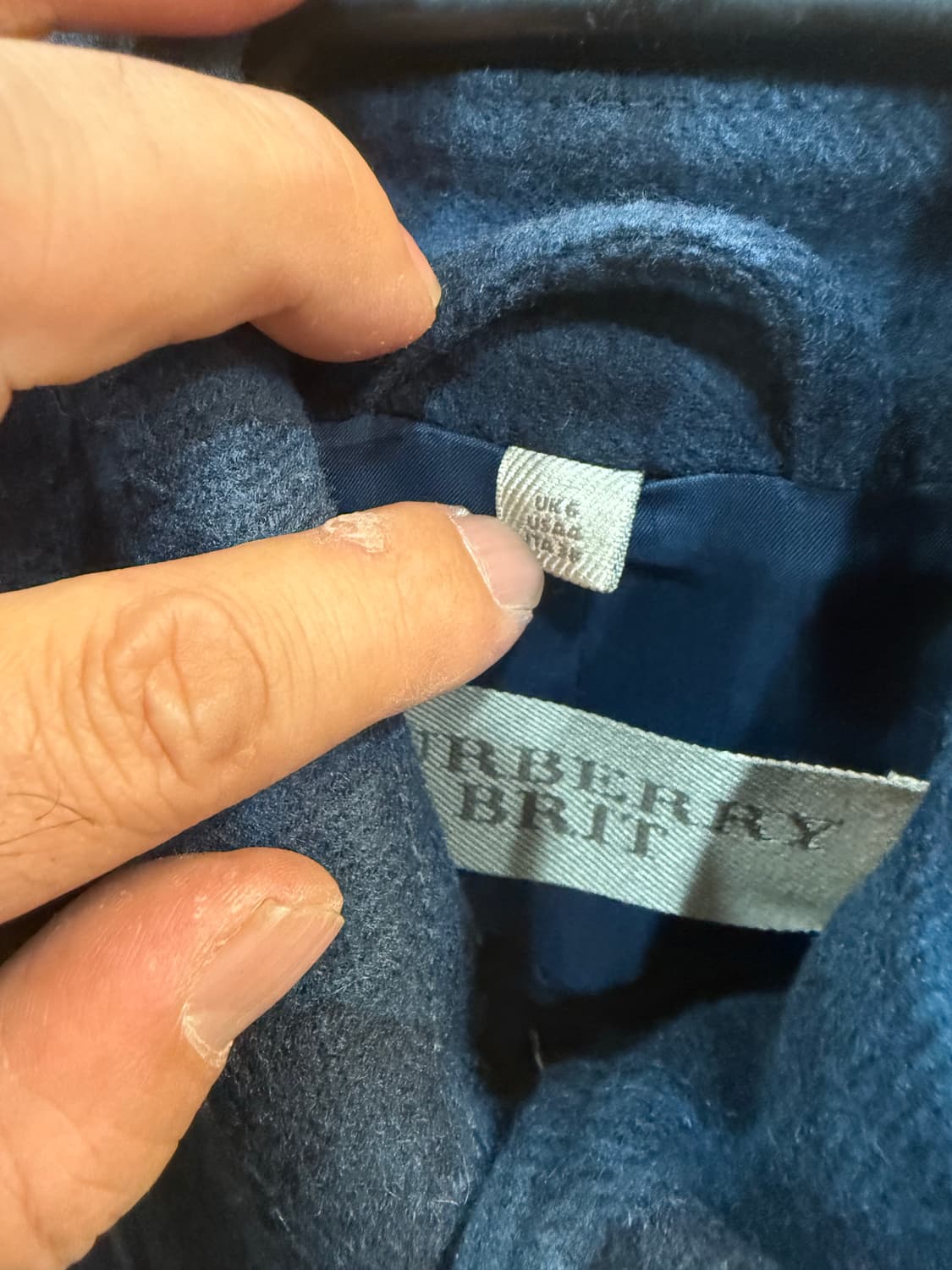 55 정품 버버리 체크 코트 팝니다 상품이미지2