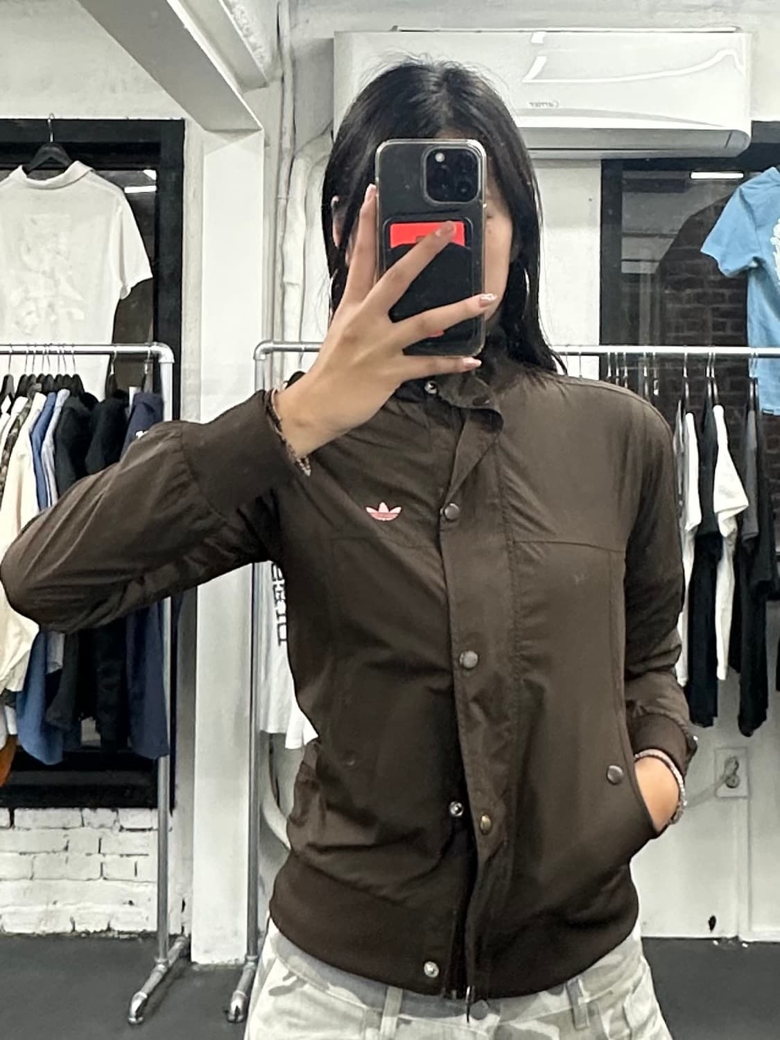 아디다스 파이어버드 브라운 자켓 상품이미지4