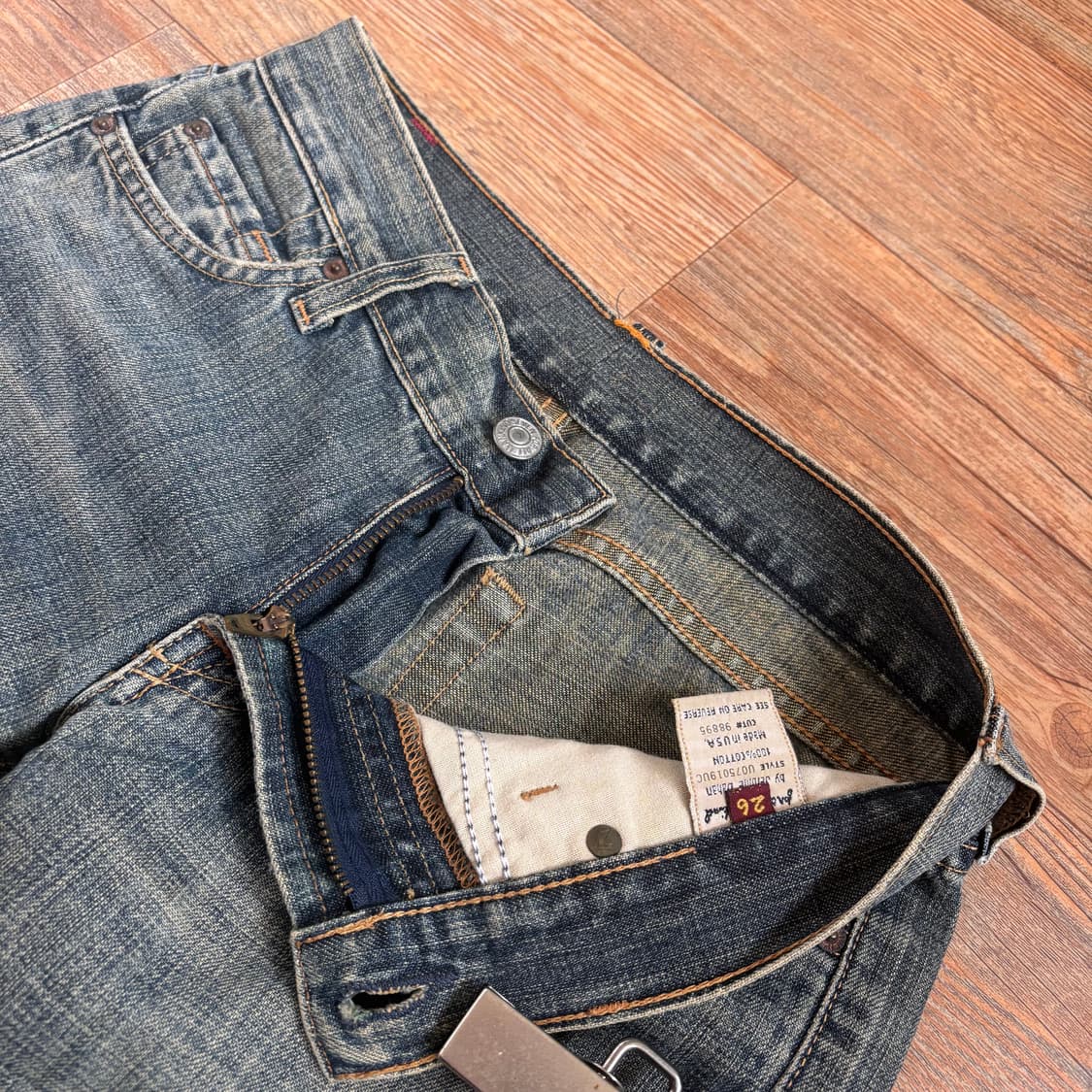 세븐진 26 부츠컷 청바지 미국 데님 제롬 다한 수입 정품 맨카인드 상품이미지3