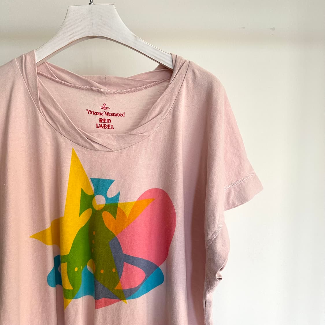 비비안웨스트우드 레드라벨 여성 가오리반팔 티셔츠 상품이미지2