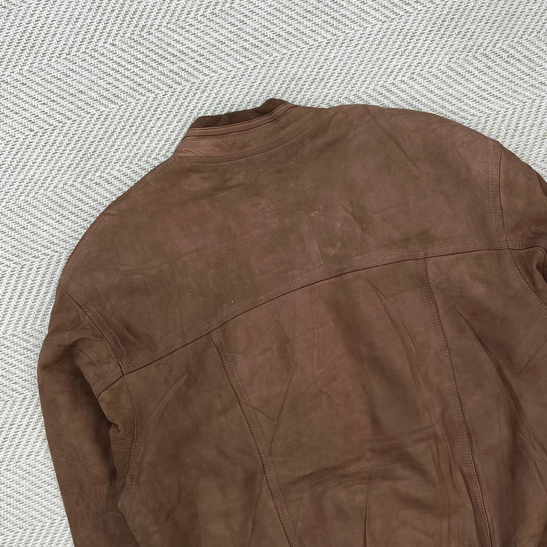 벤투라 램스킨 리얼레더 블루종 r2750 상품이미지4