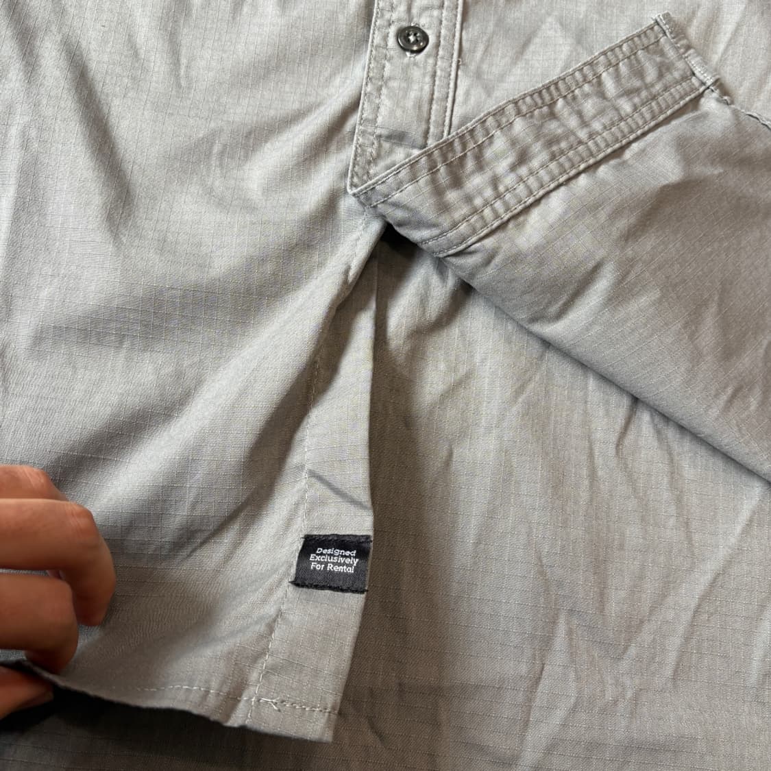 칼하트 오리지널 그레이 긴팔 워크 셔츠 상품이미지7