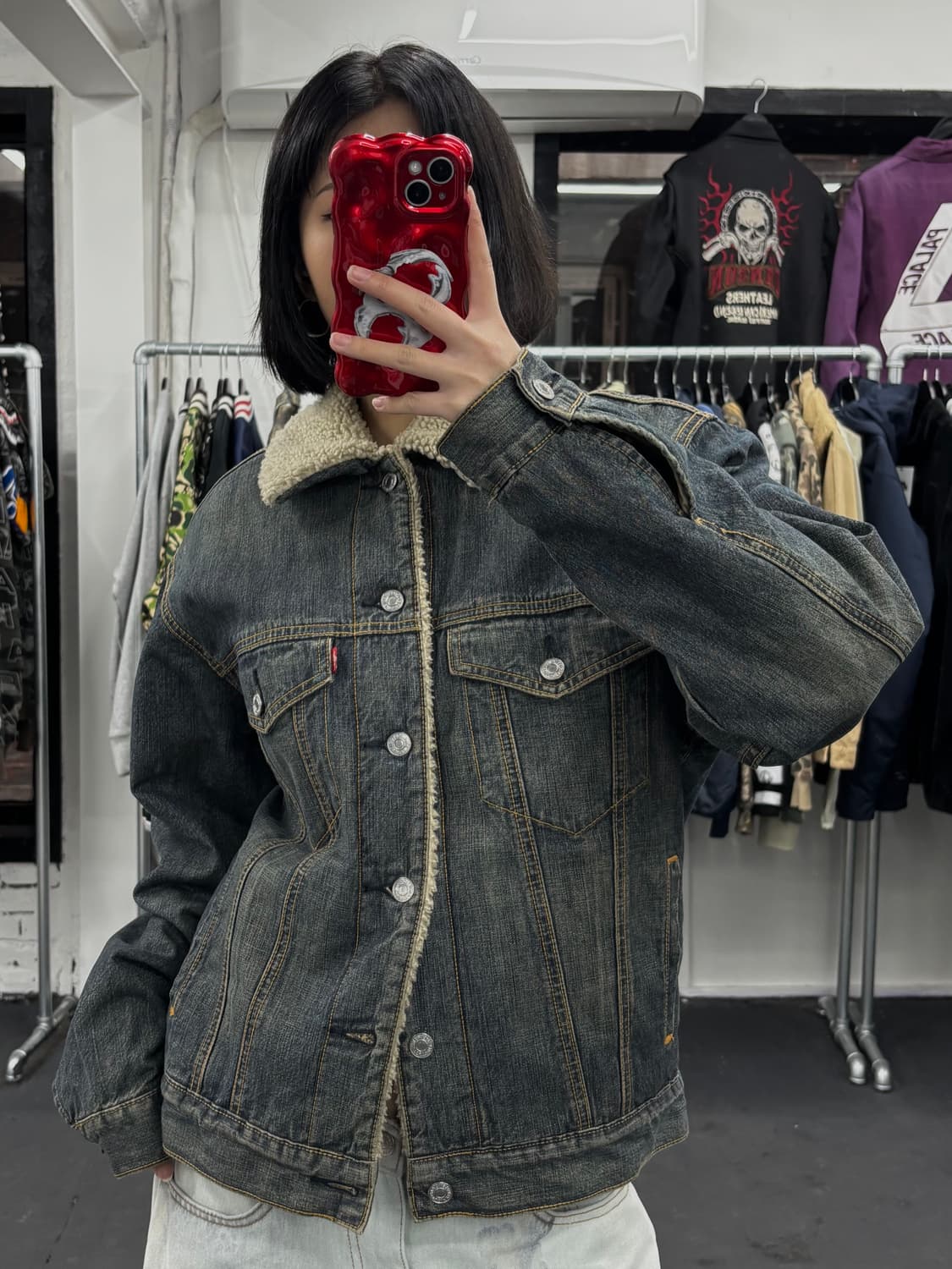 리바이스 쉐르파 데님 자켓 상품이미지3