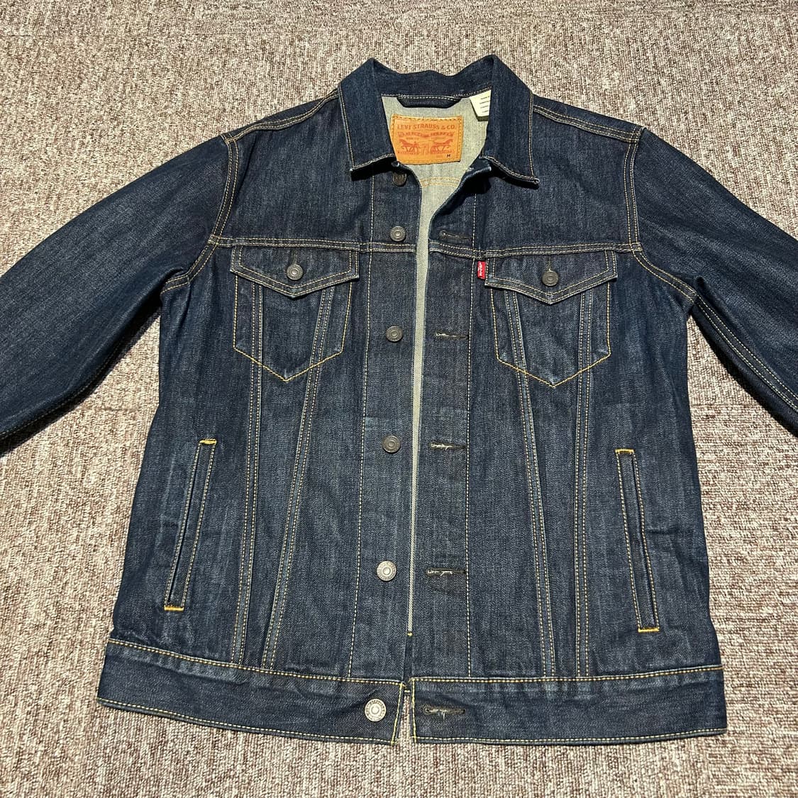 M) 리바이스 3nd 3세대 데님 청 자켓 진청 상품이미지3