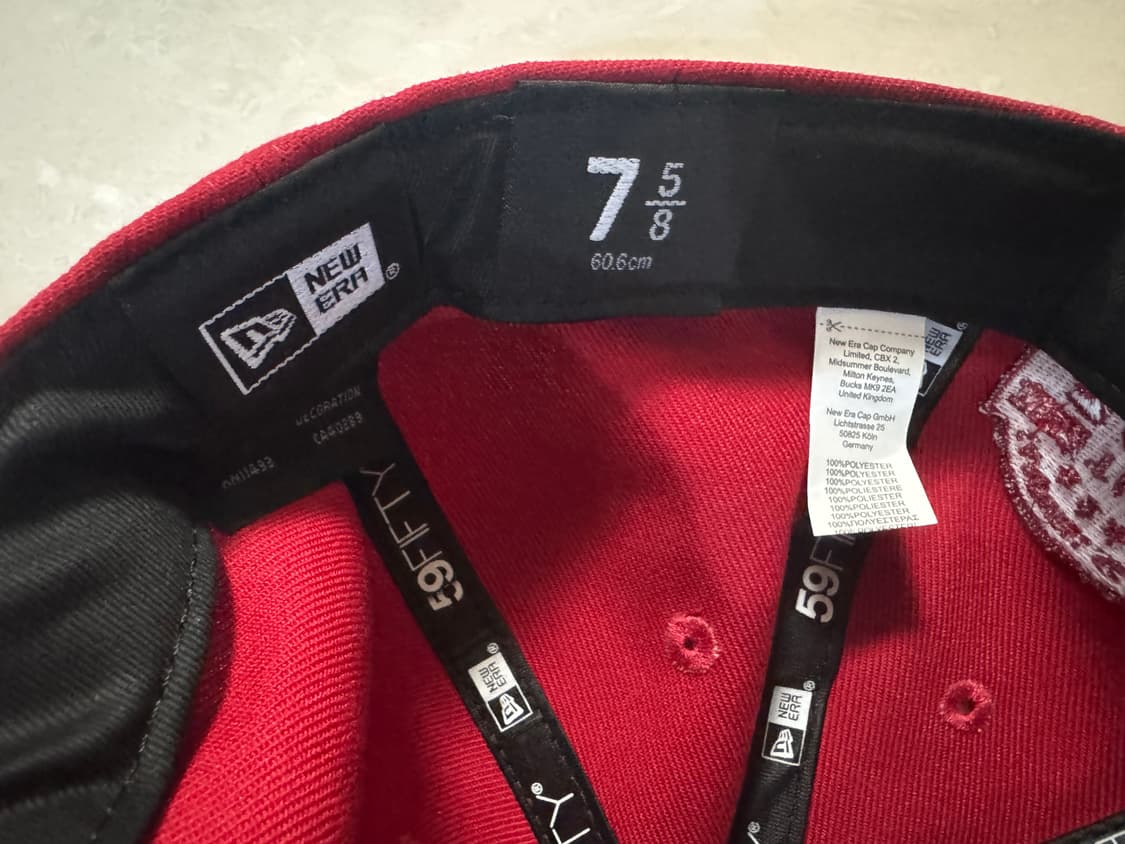 뉴에라 레드 윙스 Joe 캡 5/8 미시착 처분  상품이미지4