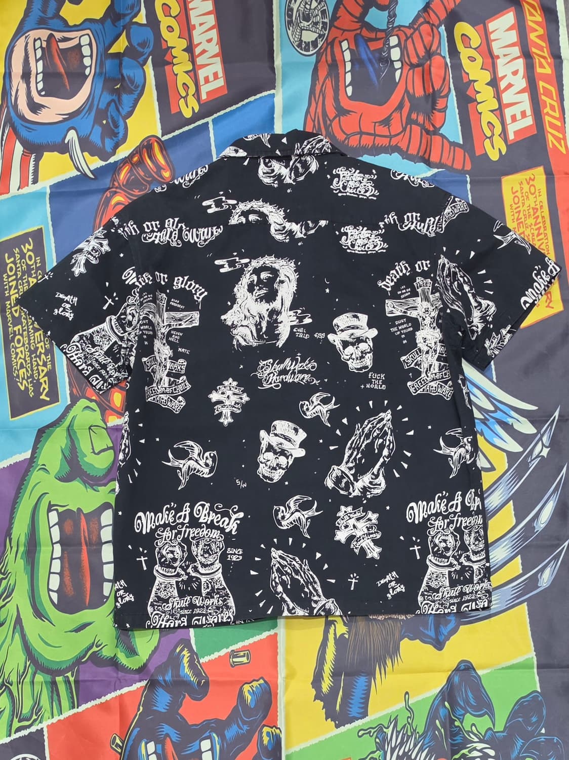 SKULL WORKS 반팔셔츠 XL 상품이미지8