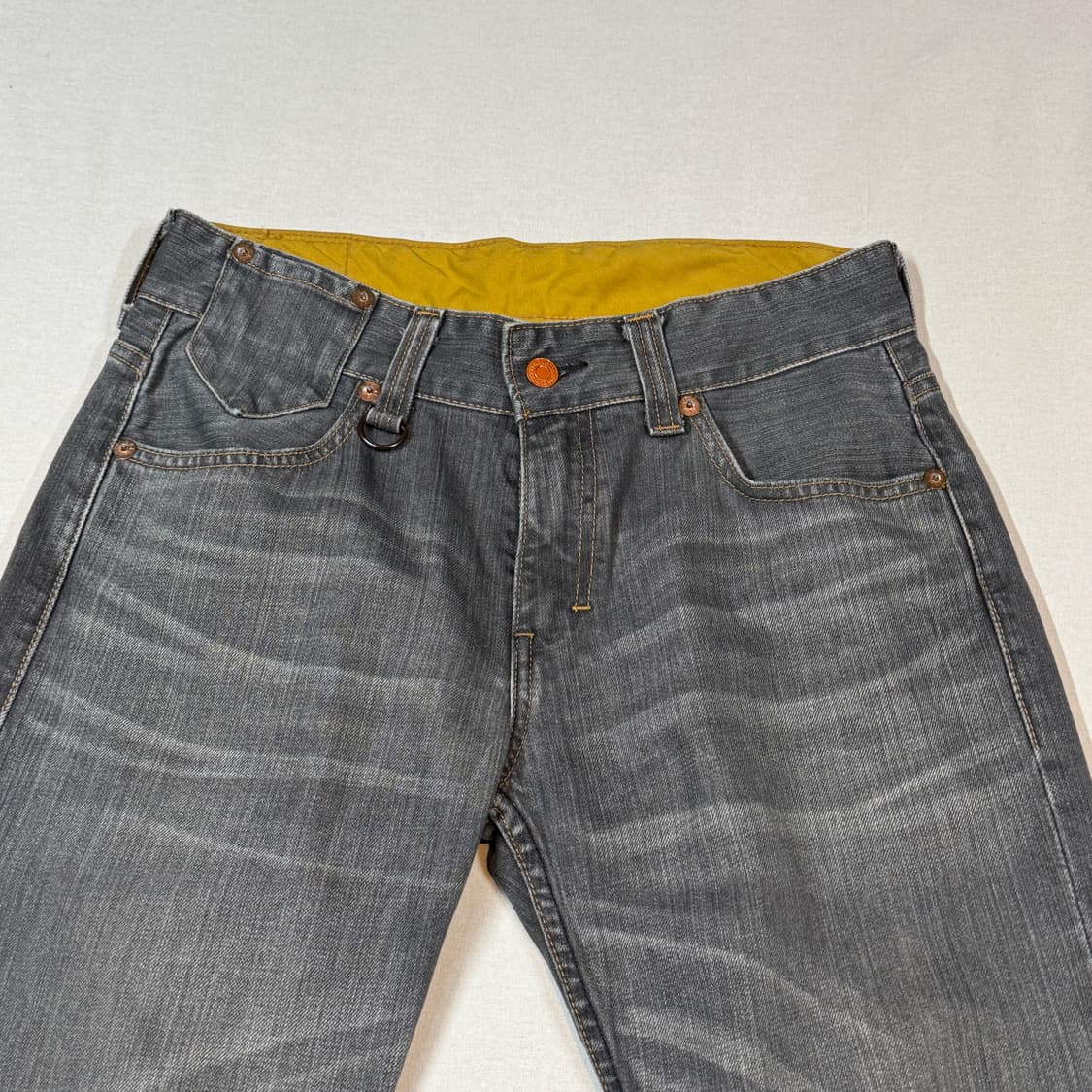 32inch) 리바이스 523 스트레이트 핏 워싱 데님 청바지 상품이미지7