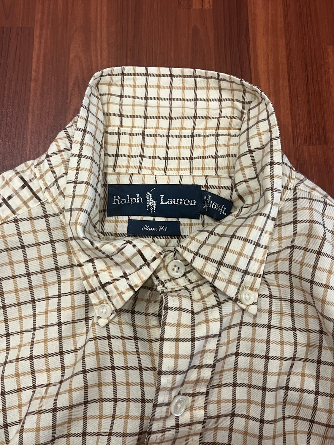 Polo RL 폴로 랄프로렌 CLASSIC FIT 체크 셔츠 상품이미지8