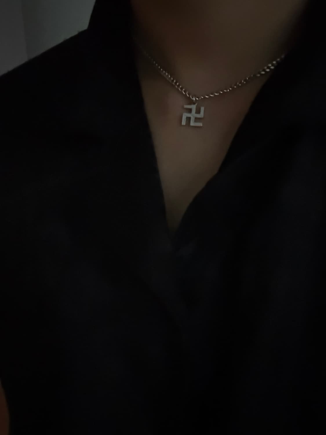 불교 만자 卍 목걸이(실물미쳤습니다) 상품이미지2