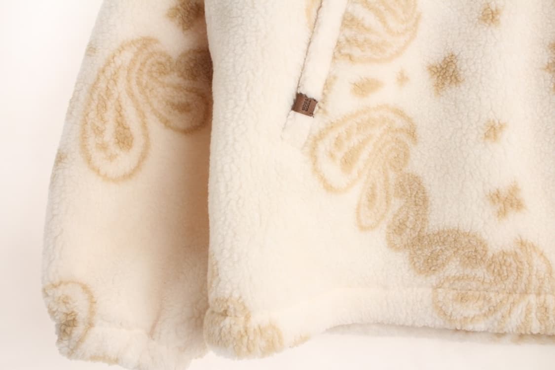 우먼FREE 보카바카 페이즐리 하프집업 후리스 상품이미지5