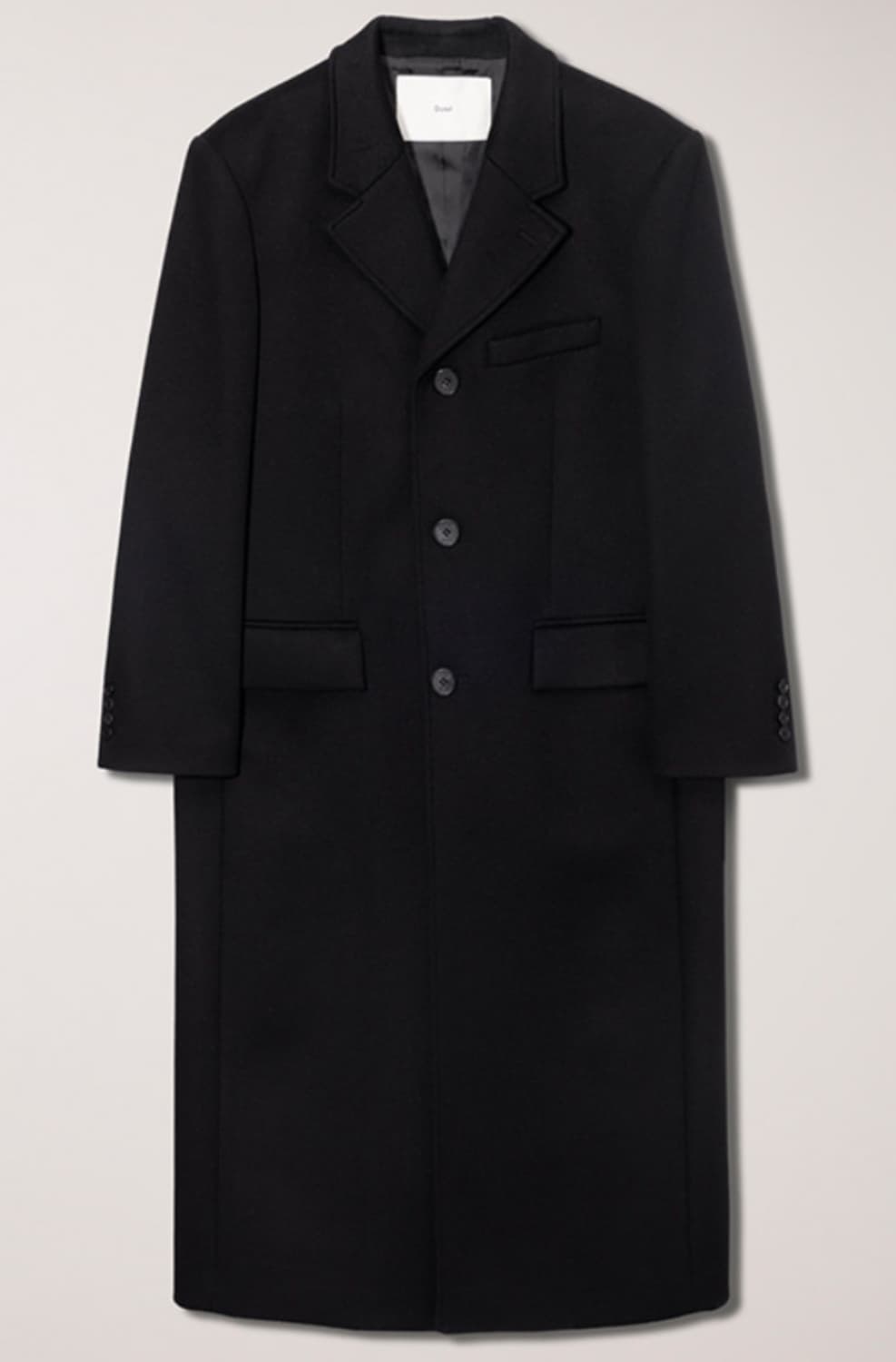 던스크 캐시미어 코트 블랙 xs 상품이미지3