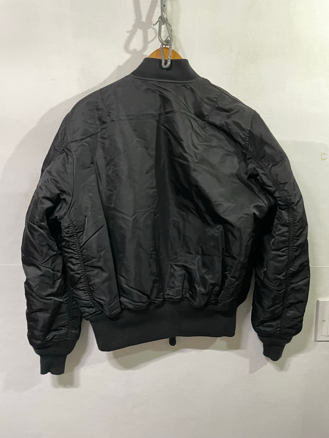 알파인더스트리 MA-1 블루종 봄버 자켓 100-105 상품이미지2