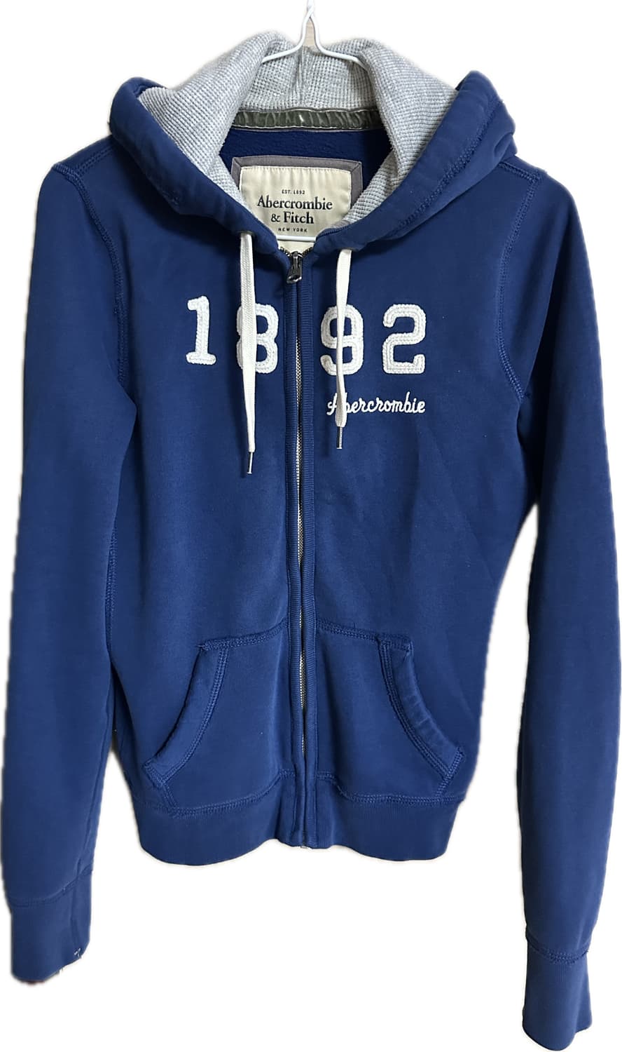 아베크롬비 딥블루 후드집업M 상품이미지1