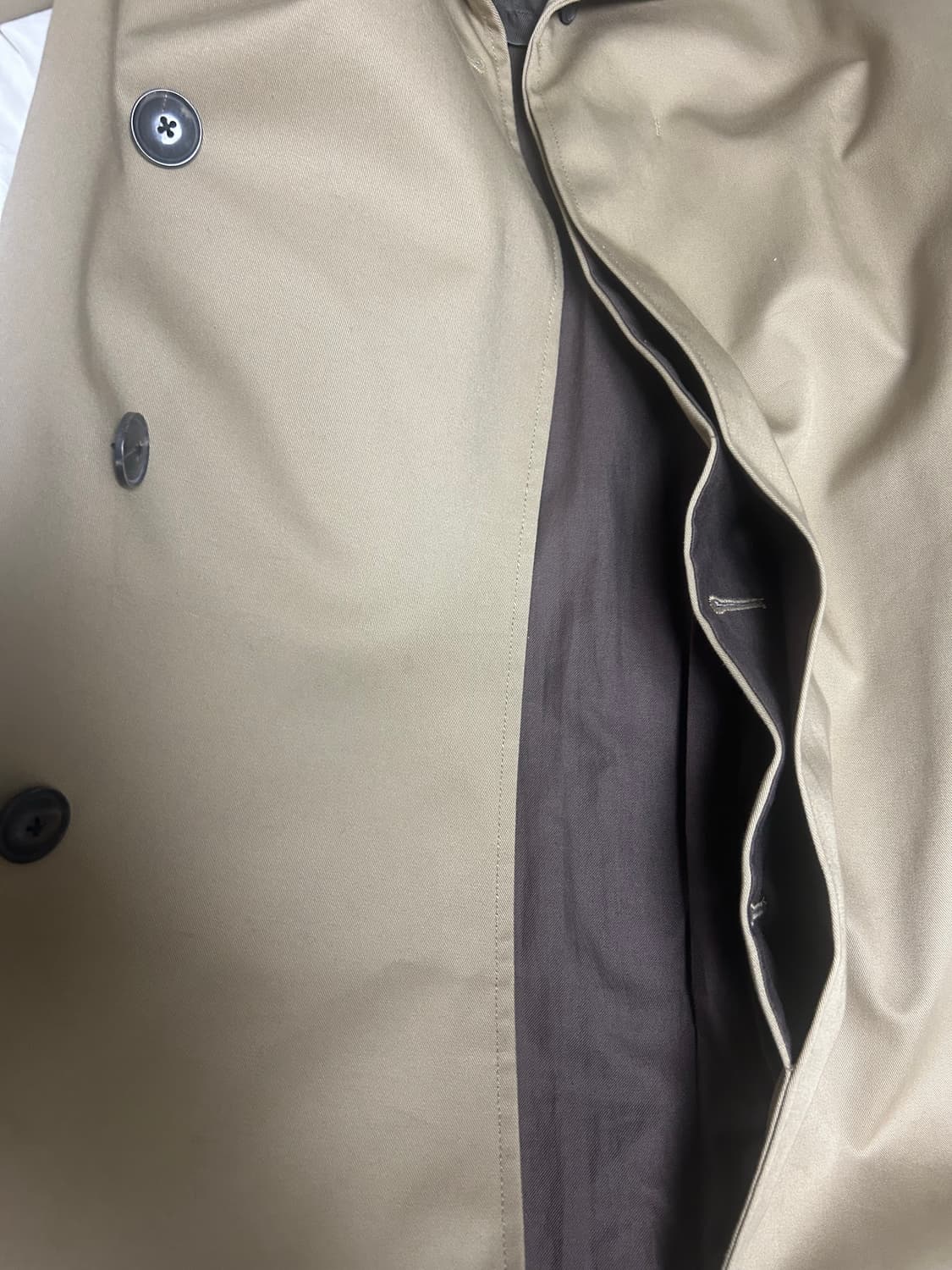 Theory 트렌치 코트 M 베이지-S급 상품이미지9