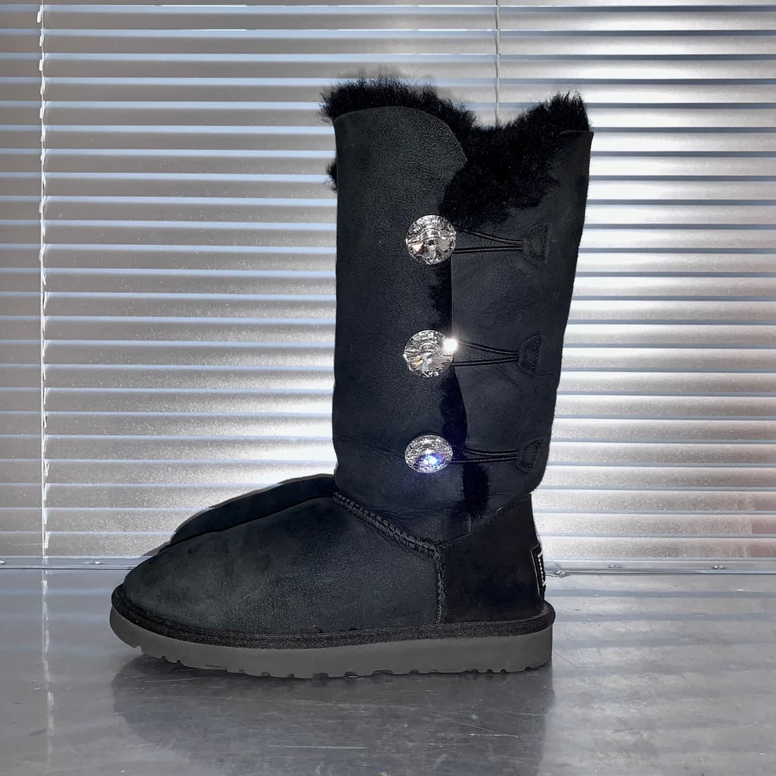 00s Y2K 리미티드 에디션 어그 다이아몬드 부츠 상품이미지2