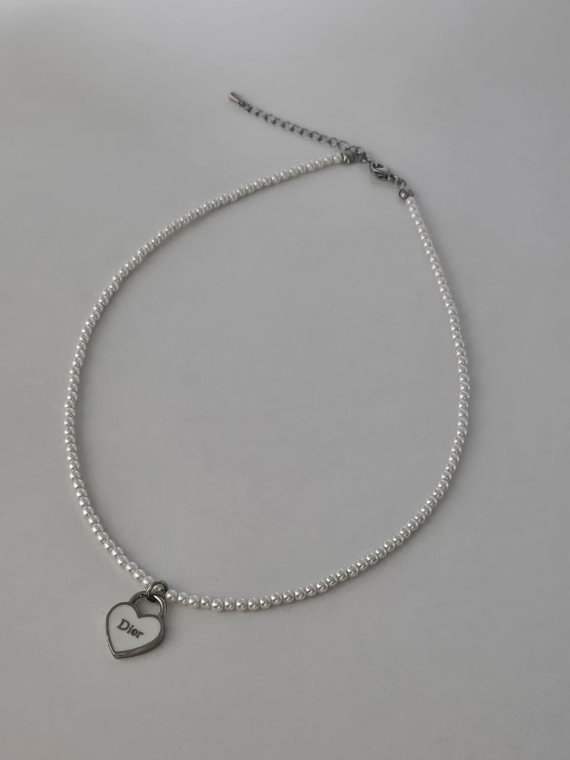 디올 정품빈티지 진주 목걸이 업사이클링 상품이미지2