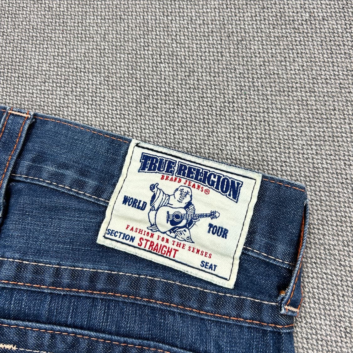 트루릴리전 섹션 스트레이트 데님팬츠(30) 상품이미지3