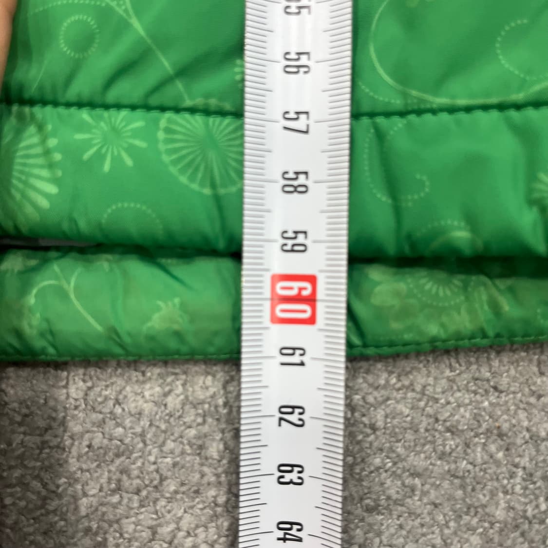 L 노스페이스 여성 그린 플라워 퀼팅 자켓 상품이미지9