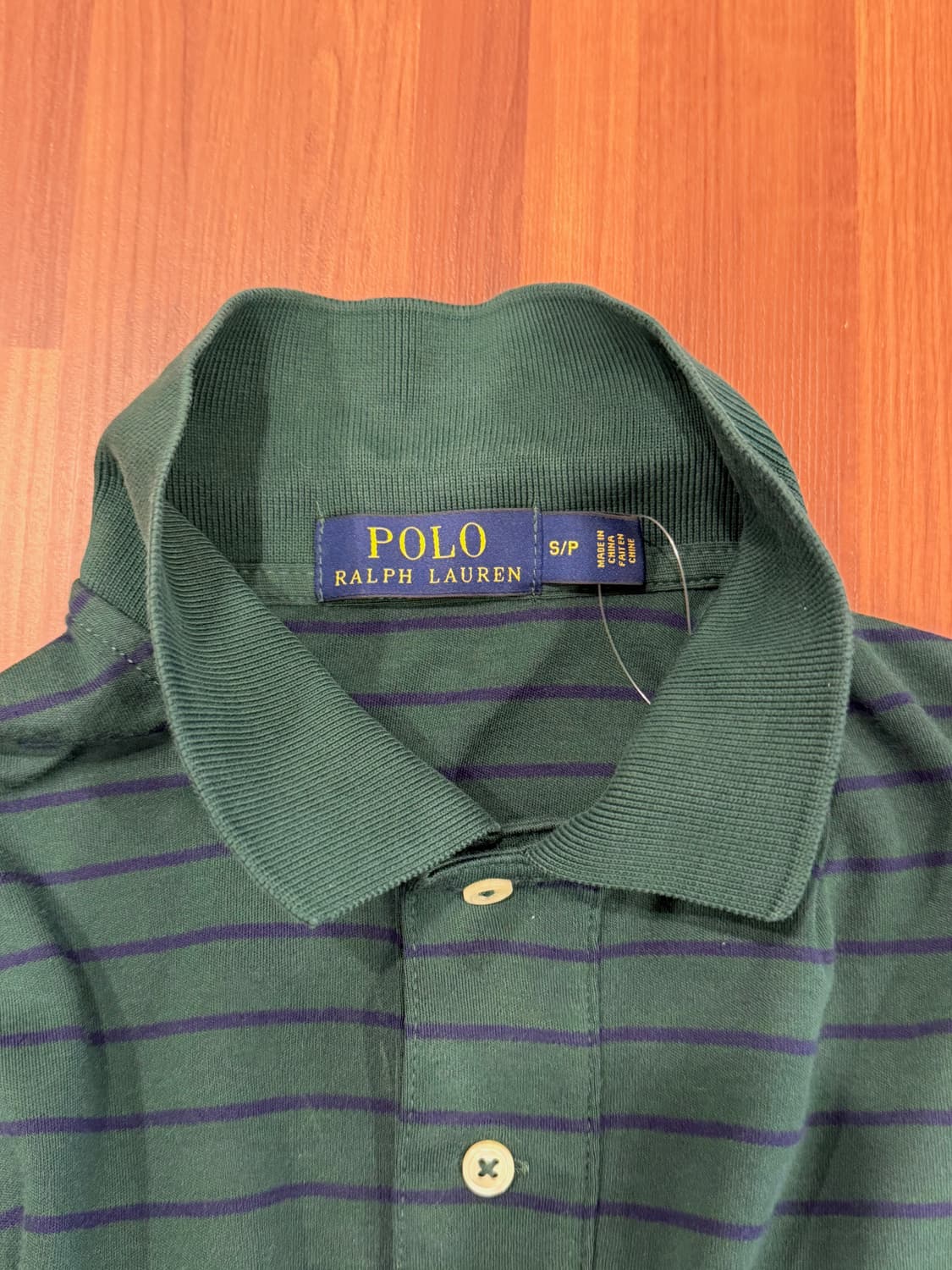 Polo RL 폴로 랄프로렌 스트라이프 pk 반팔 티셔츠 (green) 상품이미지7