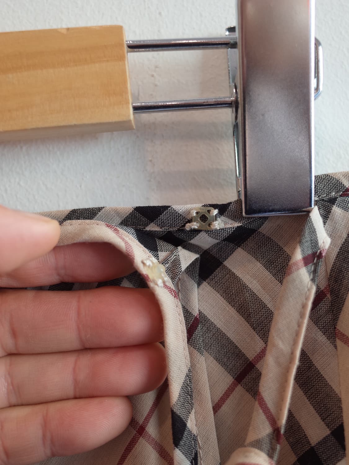 BURBERRY 버버리 블루라벨 울 스커트(27인치) 상품이미지3