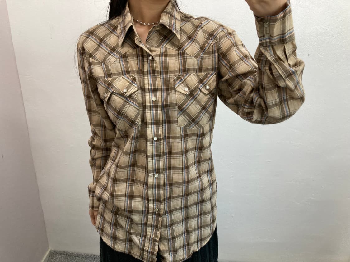 리바이스 체크 셔츠 상품이미지1