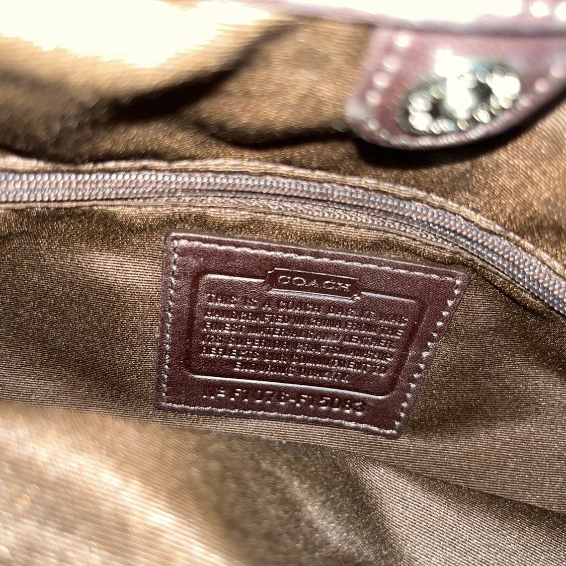 Coach 브라운 버클 숄더백 상품이미지5