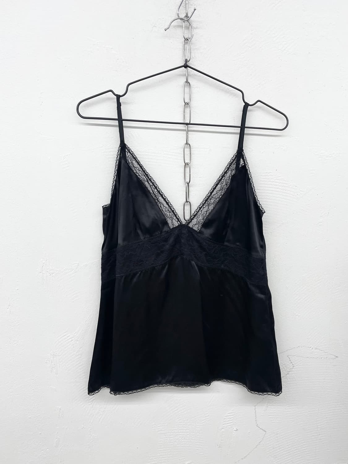 쟈딕앤볼테르 블랙 새틴 레이스 슬립 상품이미지5