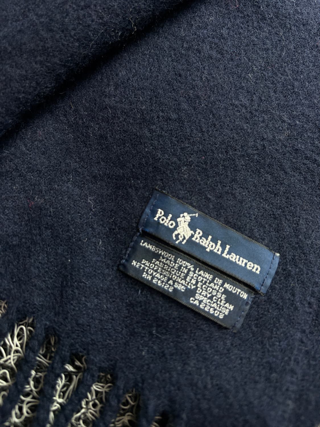 폴로 랄프로렌 포니로고 램스울 머플러 3066 상품이미지4