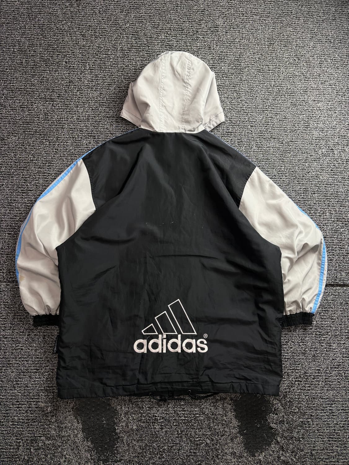 아디다스 빅로고 아카이브 누빔 후디 점퍼 3563 상품이미지6