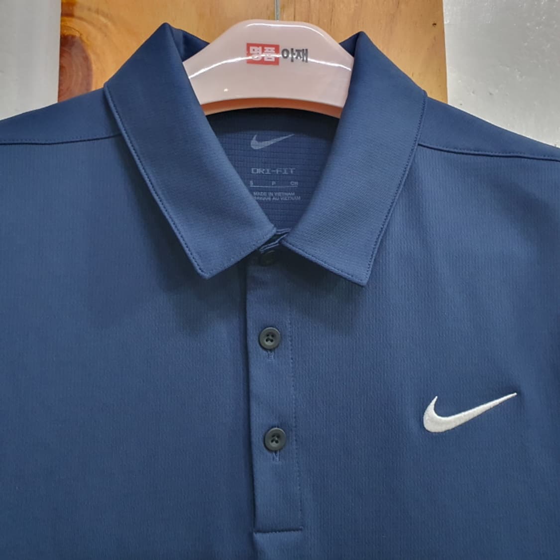나이키 DRI-FIT 곤색 반팔 골프티(90) 상품이미지7