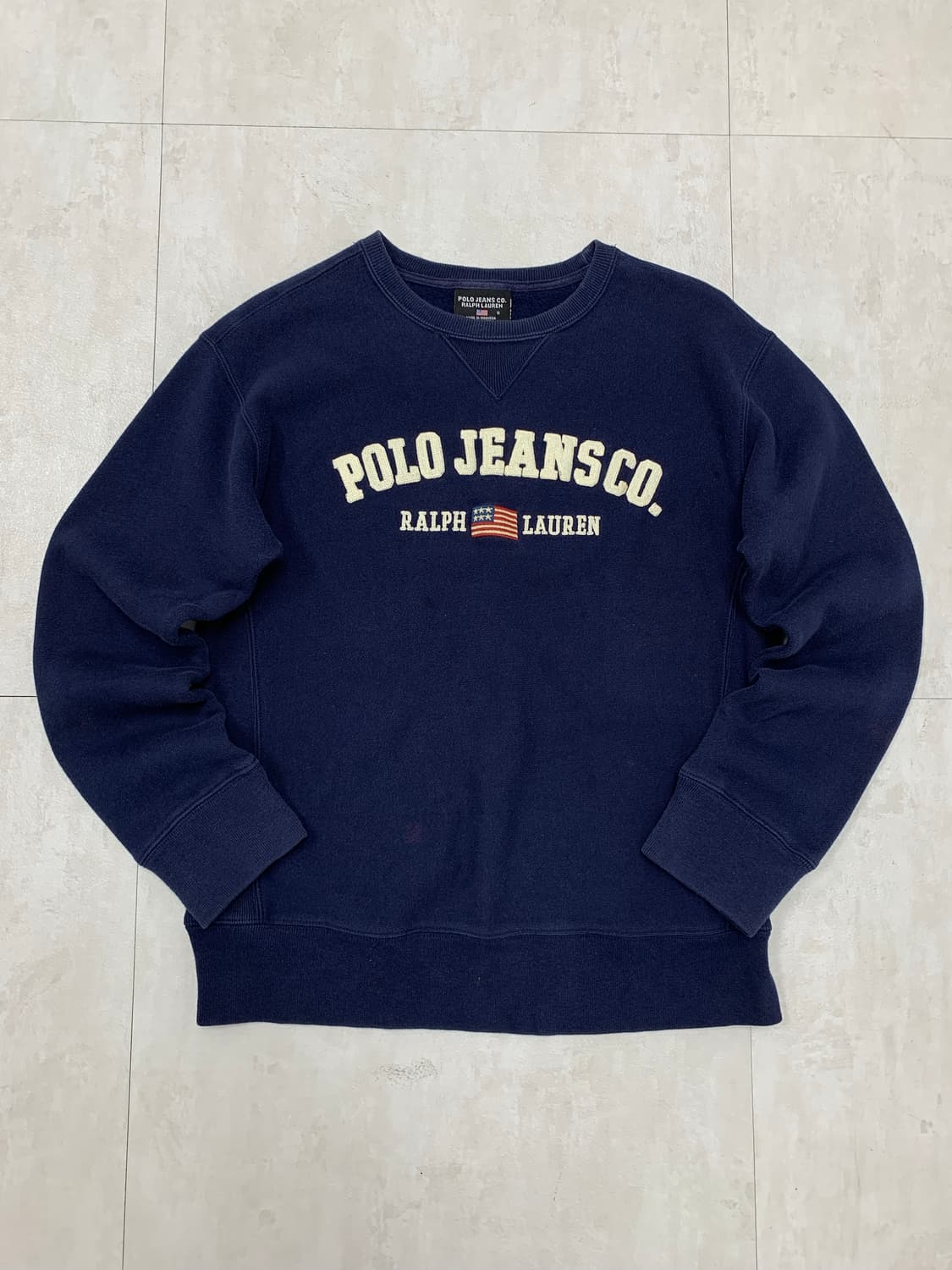 폴로 진스 네이비 맨투맨 #618 상품이미지1