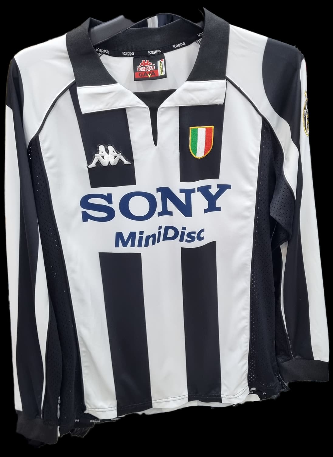 카파 유벤투스 02-03 시즌 소니 미니디스크 긴팔 유니폼 상품이미지1