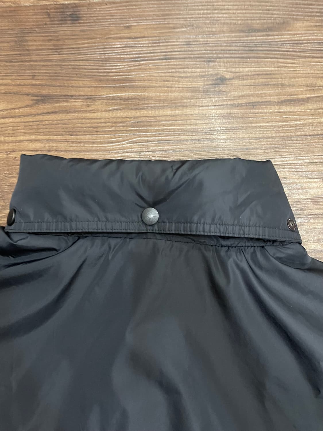 90s 나이키 자수로고 올드스쿨 나일론 점퍼 자켓 블랙 상품이미지10