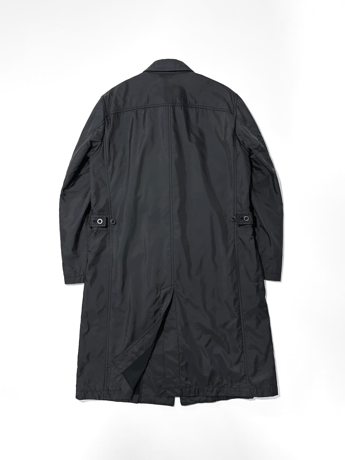 90~00s 마리떼 프랑소와 저버 블랙 나일론 맥 코트 상품이미지2