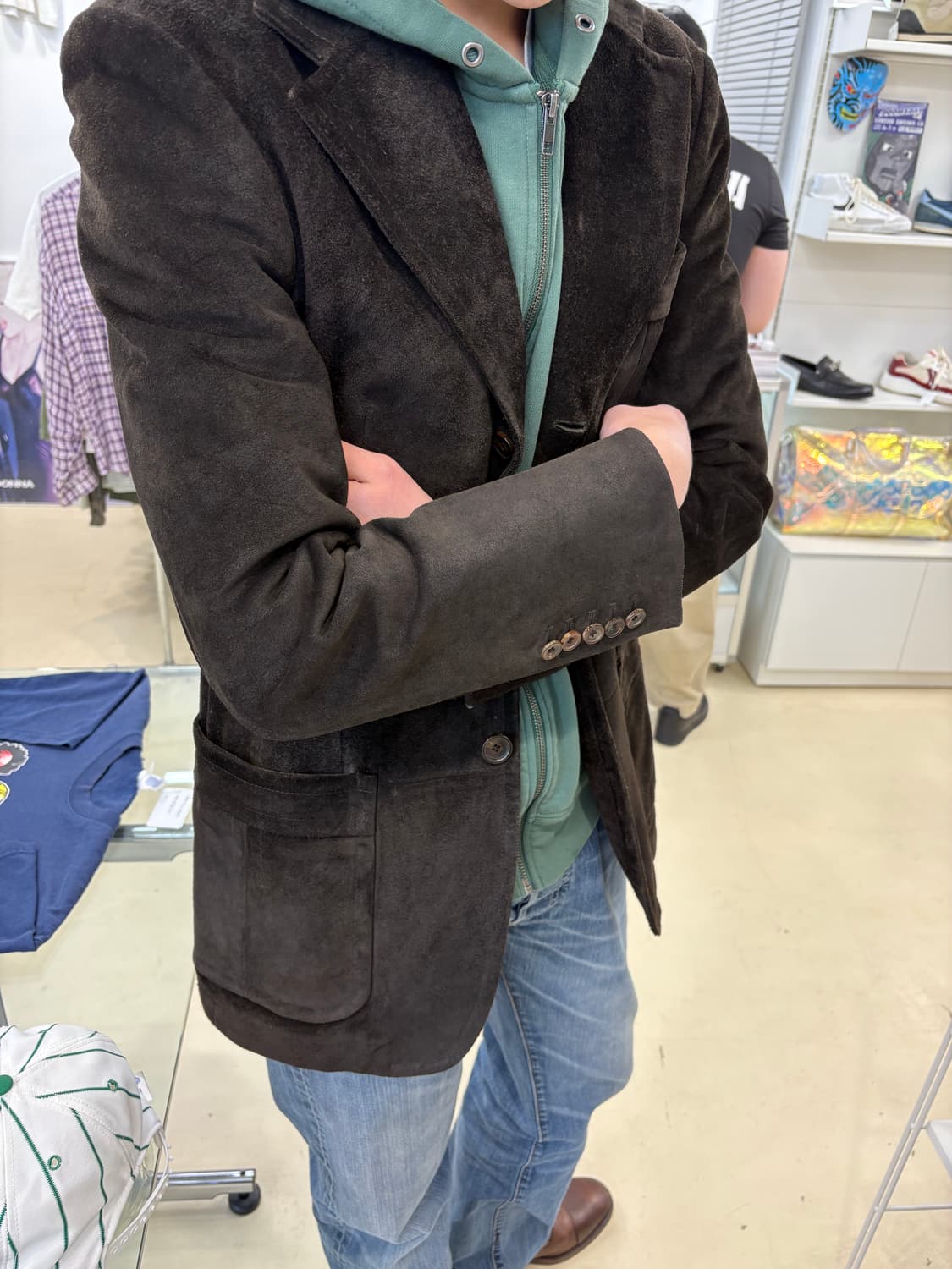 구찌 톰포드 시절 04ss 레더 블레이저 상품이미지10