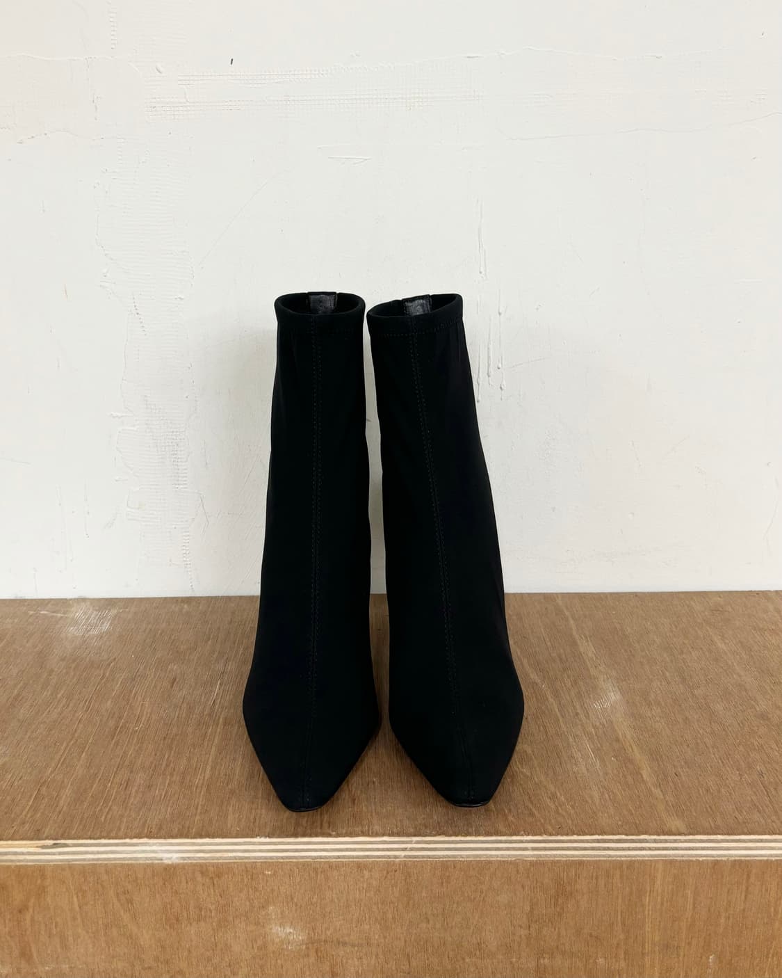 구찌 블랙 스판 앵클 부츠 상품이미지2