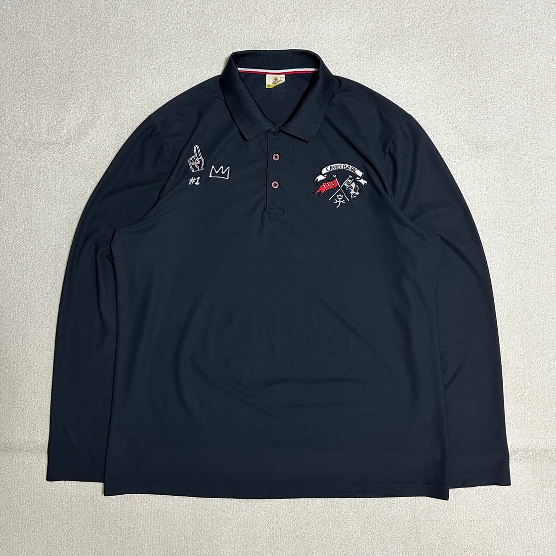 까스텔바작 긴팔 카라티 상품이미지2