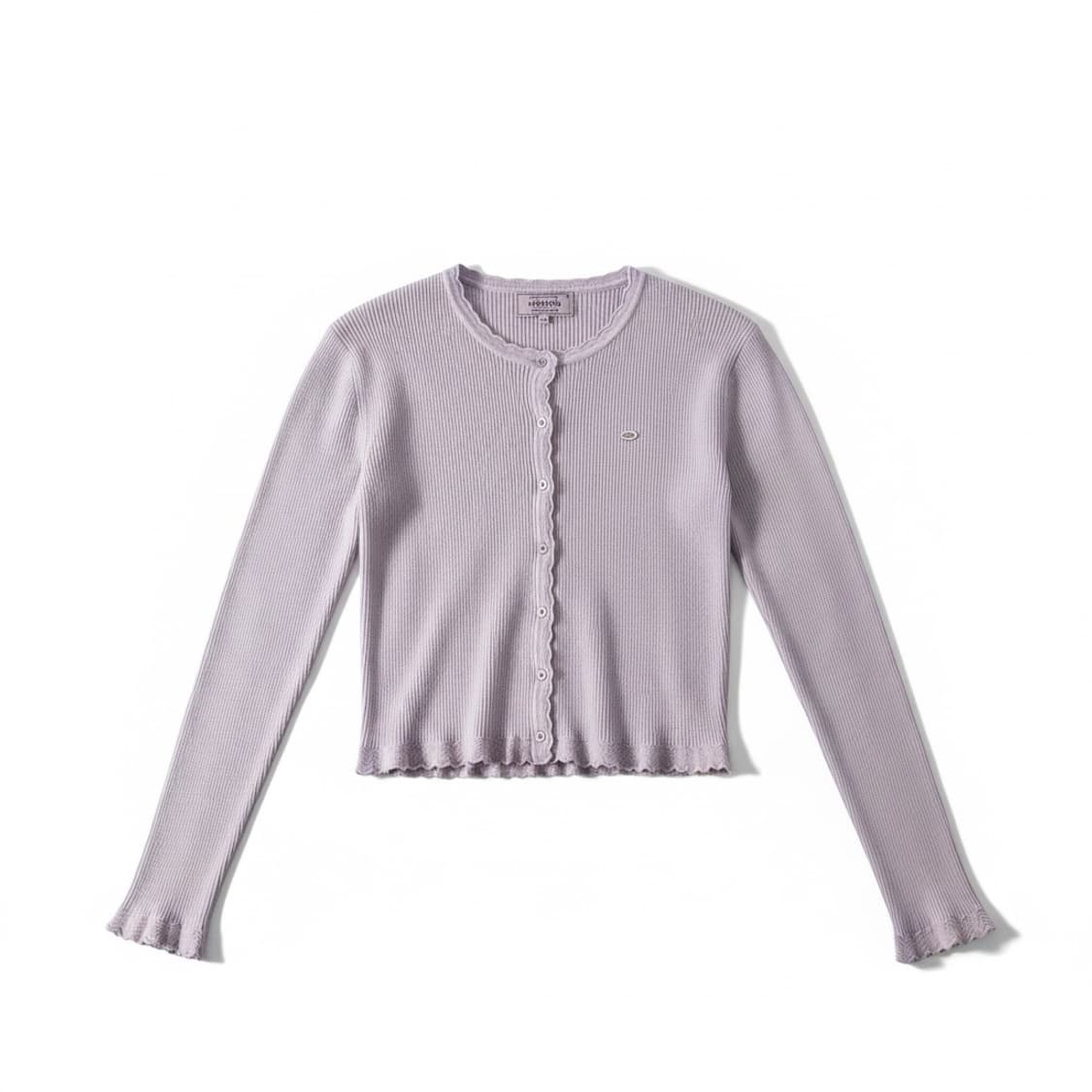 롤라롤라 라벤더 골지 가디건 FREE 상품이미지1