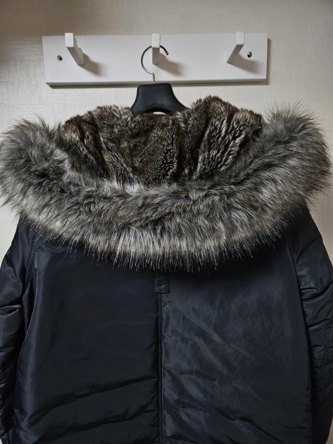 캘빈클라인진 헤비 롱 다운 파카 M(100) 상품이미지6