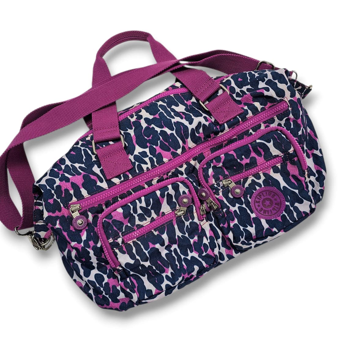 Kipling 키플링 레오파드 퍼플 크로스백 상품이미지10