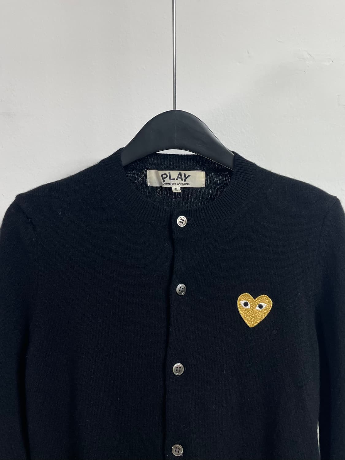 꼼데가르송 우먼스 골드와펜 울 가디건 (on.583) 상품이미지2